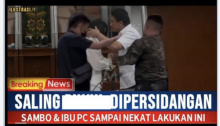 [Cek Fakta] Beredar Video Ferdy Sambo dan Putri Saling Pukul di Persidangan? Begini Faktanya
