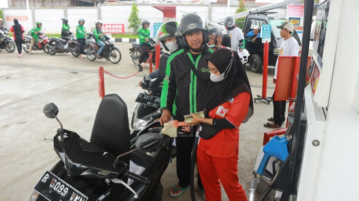 Ojol di Pemalang Terbantu BBM Murah