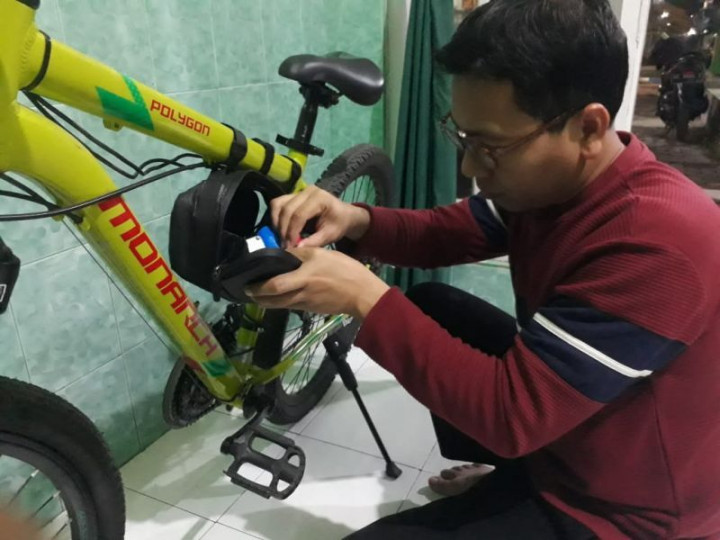 Dosen Unesa Ciptakan ELARBI, Alat Pendeteksi Kondisi Fisik Pesepeda