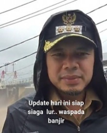 [Cek Fakta] Beredar Video Bima Arya Imbau Masyarakat Bogor Waspada Banjir karena Bendungan Katulampa Siaga 1? Ini Faktanya