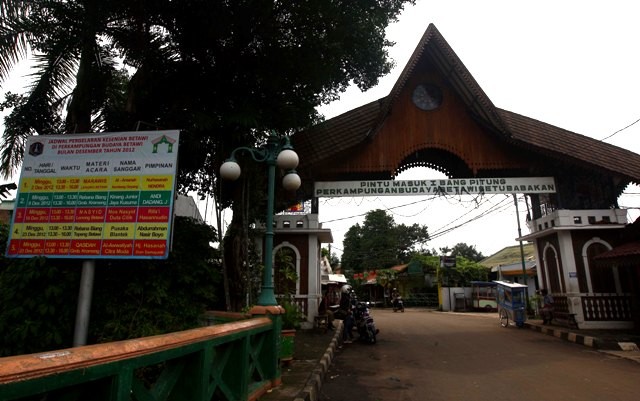 Polisi Larang Nyalakan Kembang Api di Setu Babakan saat Malam Tahun Baru