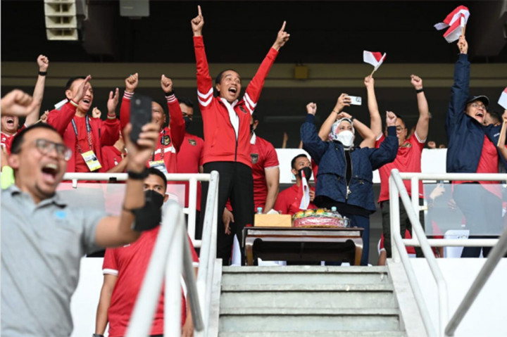 Timnas Diimbangi Thailand, Jokowi Tetap Optimistis Indonesia Juara Piala AFF
