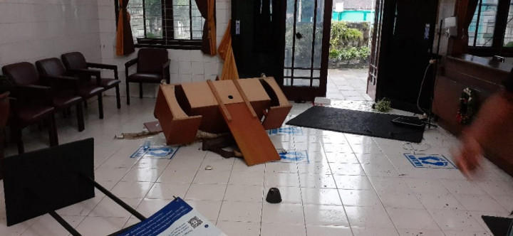 4 Orang Ditangkap, Diduga Terlibat Perusakan SMA Bopkri 1 Yogyakarta