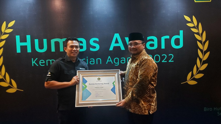 Medcom.id Raih Penghargaan Humas Award Kemenag 2022