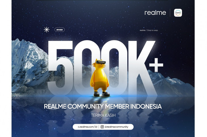 realme Community Indonesia Punya 500 Ribu Anggota
