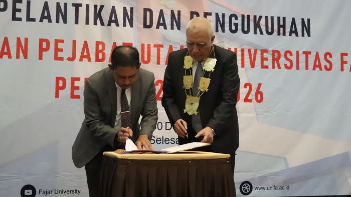 Muliyadi Hamid Jadi Rektor Baru Unifa, Optimistis Raih Lebih Banyak Prestasi