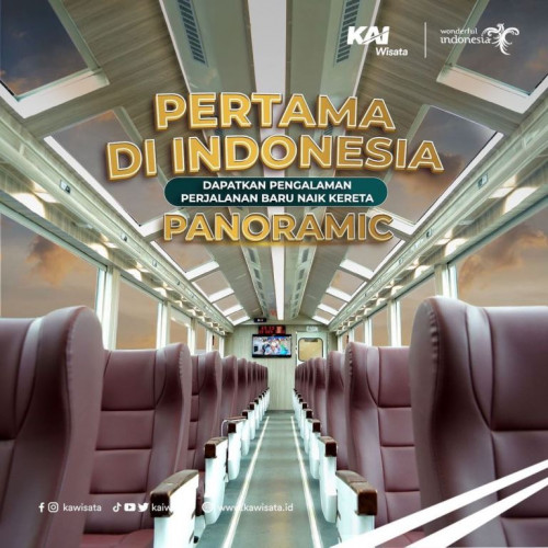Traveler Harus Coba Ini Jadwal Dan Harga Kereta Panoramic Pertama Di