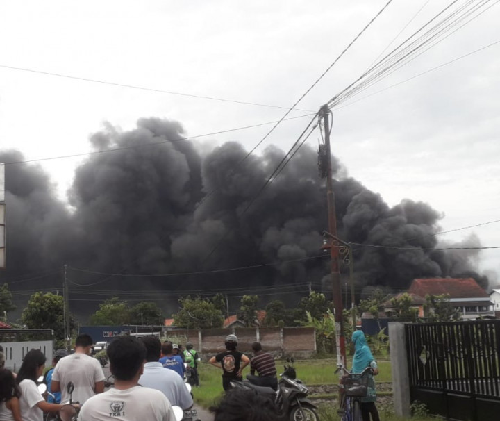 Kerugian Akibat Kebakaran Pabrik di Bantul Capai Rp250 Miliar