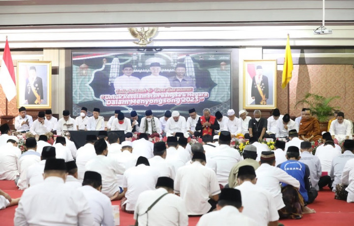 Tutup 2022, Gubernur Jateng Gelar Istighosah untuk Hadapi Potensi Bencana di 2023