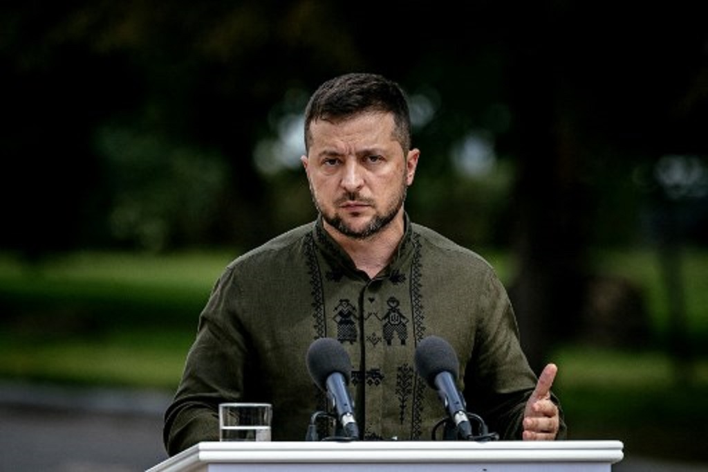 Presiden Ukraina Volodymyr Zelensky. (AFP)