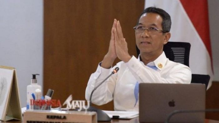 Tahun Baru, Heru Singgung Keberhasilan Warga Hadapi Pandemi Covid