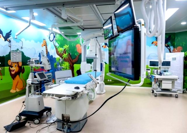 Cath Lab ntuk mengurangi kematian penyakit jantung bawaan pada bayi baru lahir. (Foto: Dok. Birkom Kemenkes)