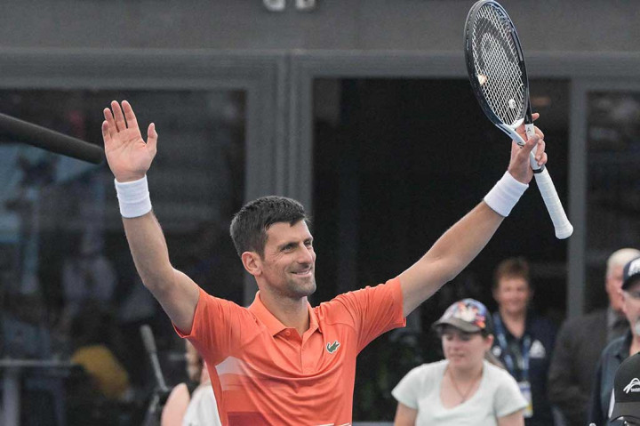 Tenis: Djokovic Melaju Mulus di Tunggal Australia Terbuka