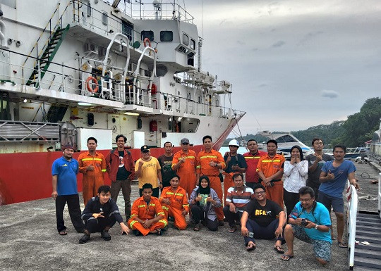 Cerita Dosen Jurusan Fisika Unsoed Ikut Ekspedisi Widya Nusantara dengan Kapal Baruna Jaya III