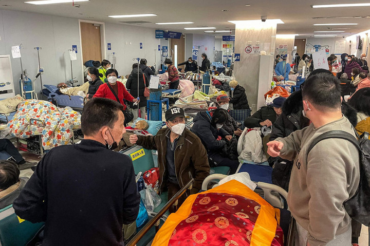 Infeksi Covid-19 di Tiongkok Melonjak