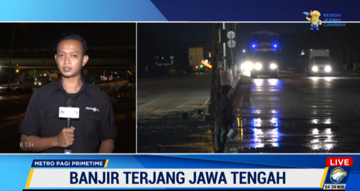 <i>Alhamdulillah</i>, Banjir di Jalan Pantura Kaligawe-Genuk Mulai Surut