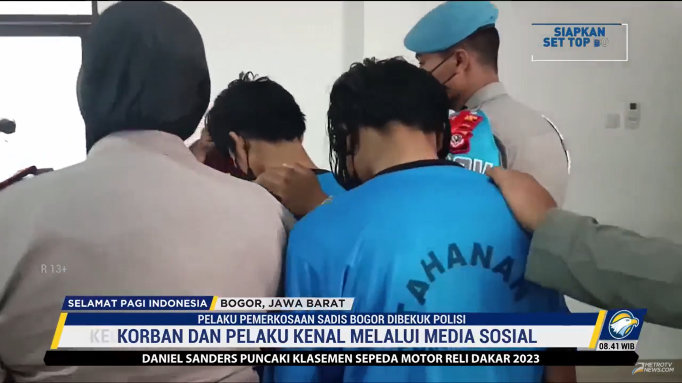 Diringkus, 2 Pemerkosa Gadis di Bogor Terancam 15 Tahun Penjara