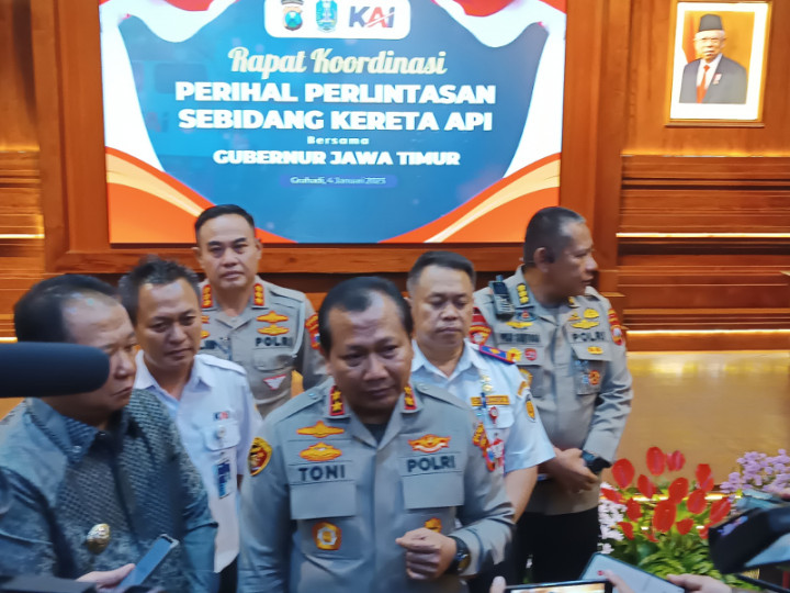 105 Orang Meninggal karena Tertabrak Kereta Api Selama 2022