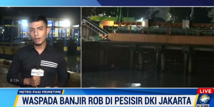 Waspada Warga Jakarta, 9 Wilayah Ini Berpotensi Banjir Rob