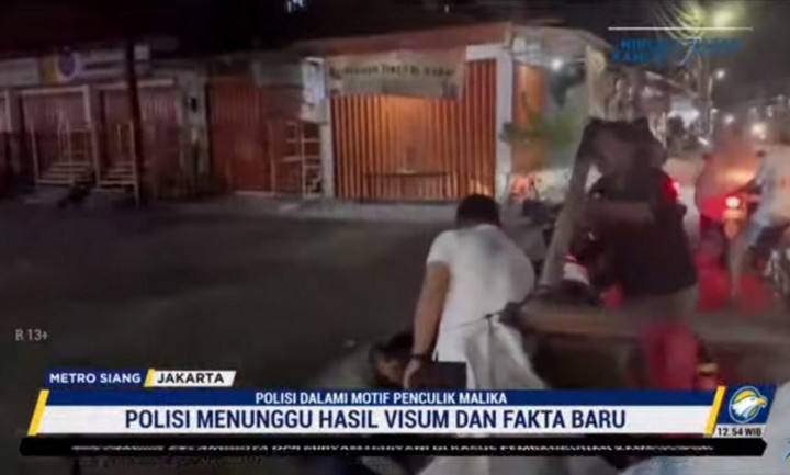 Pelaku Ditahan, Polisi Terus Periksa Saksi untuk Kasus Penculikan Malika
