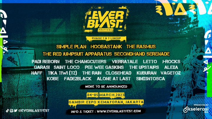 Ini Dia Lineup Fase Kedua Everblast Festival 2023