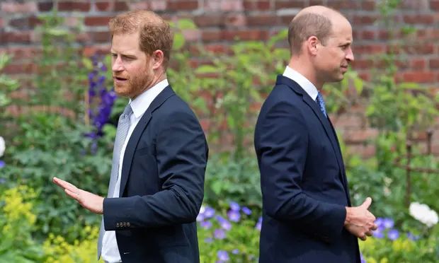 Buk! Pangeran Harry Tersungkur Dipukul Pangeran William