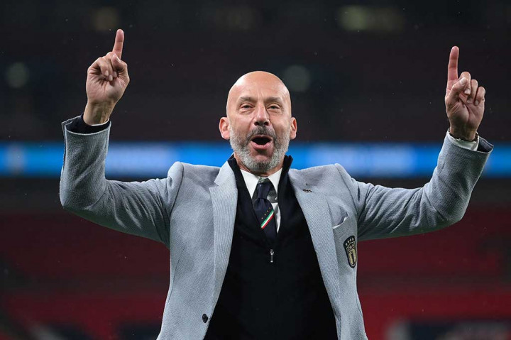 Mantan Striker Timnas Italia Gianluca Vialli Meninggal