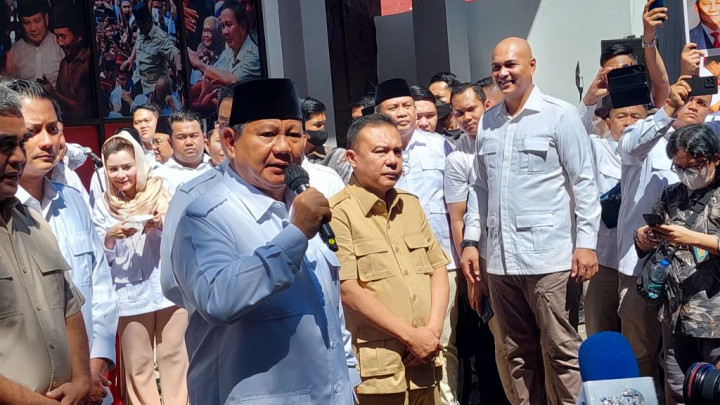 Prabowo Buka Suara Ihwal Pertemuan dengan Presiden Jokowi