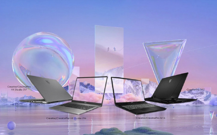 MSI Bawa Laptop Profesional, Bisnis, dan Content Creator ke CES 2023