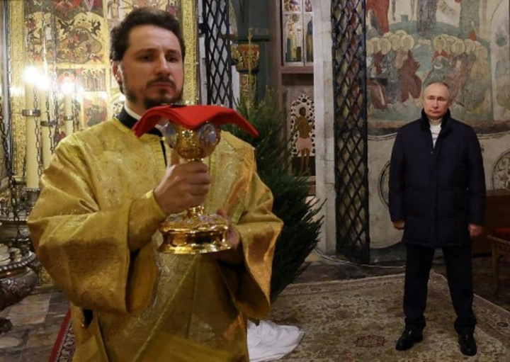 Putin Puji Gereja Ortodoks yang Mendukung Pasukan Rusia di Ukraina