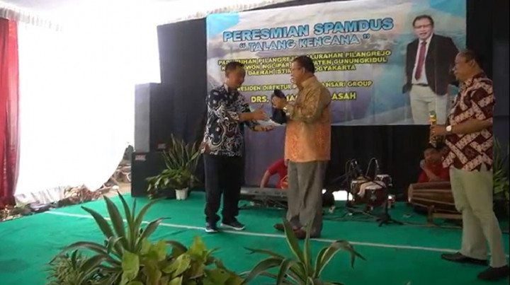 Pangansari Salurkan Bantuan Sumur Bor ke Desa Pilangrejo DIY