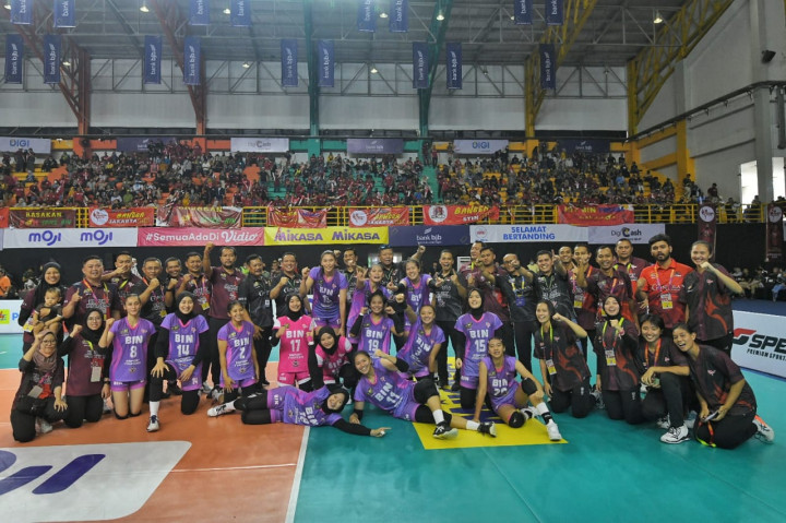 Proliga 2023: Jakarta BIN Lalui Debut dengan Menundukkan Jakarta Elektrik PLN