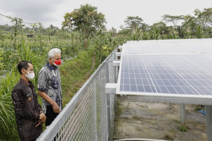Bantuan Pompa Air Tenaga Surya Bikin Hasil Pertanian di Purworejo Meningkat