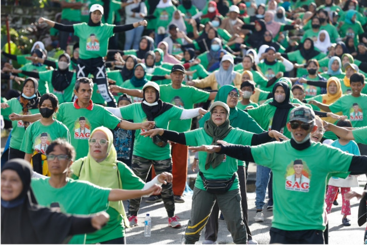 Sambut 2023, Relawan Ajak Warga Bantul Budayakan Hidup Sehat