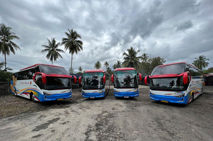 8 Bus Baru PO Transport Express Jaya, Semua Kelas Executive