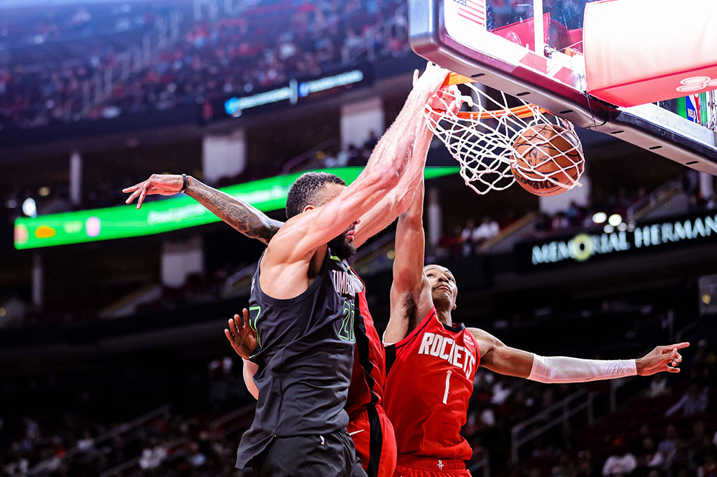 NBA: Timberwolves Tundukkan Rockets 104-96