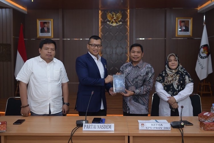 Bersiap Hadapi Pemilu 2024, NasDem DKI Audiensi ke KPUD