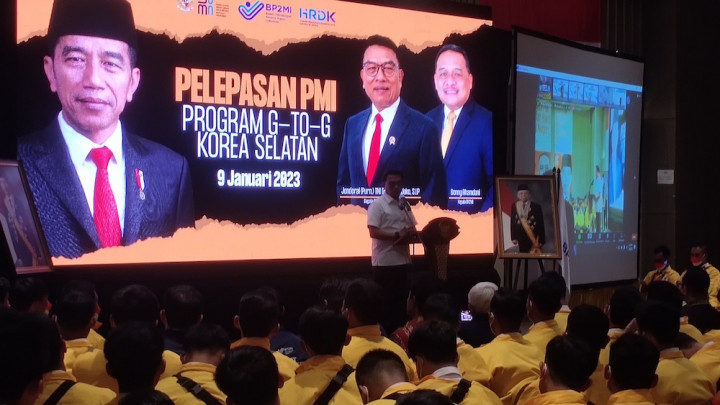 Berangkatkan 302 PMI ke Korsel, Ini Kata Moeldoko