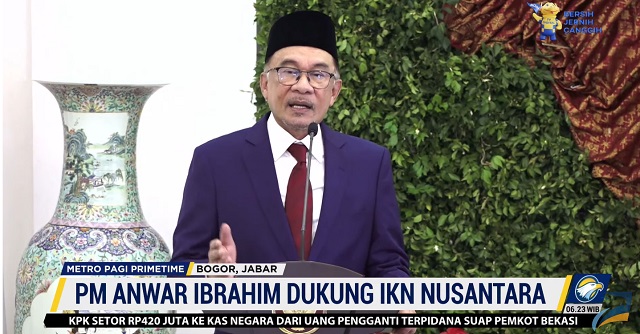 PM Anwar Ibrahim Dukung Pembangunan IKN Nusantara, Ini Alasannya