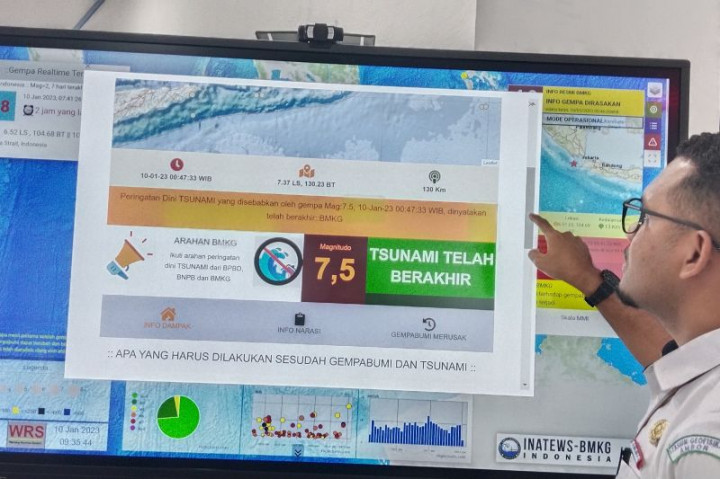 Gempa Susulan Kembali Guncang Maluku, Total Sudah 7 Kali
