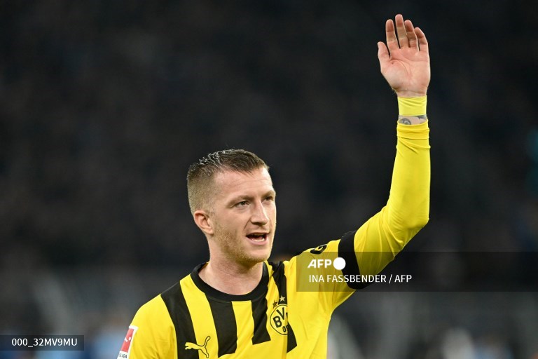 Penyerang Borussia Dortmund, Marco Reus (AFP/Ina Fassbender)