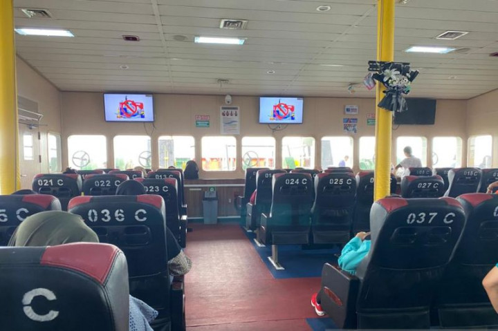 Usai Cuaca Buruk, Kapal Bahtera Nusantara 01 Kembali Berlayar ke Natuna