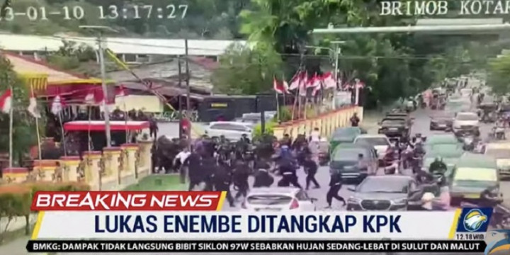 Kronologis Penangkapan Lukas Enembe