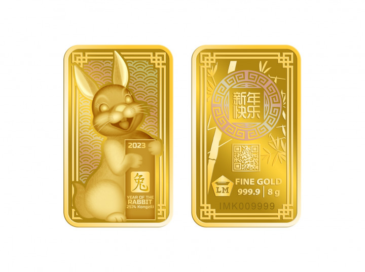 Jelang Imlek, Antam Jual Emas Bergambar Kelinci