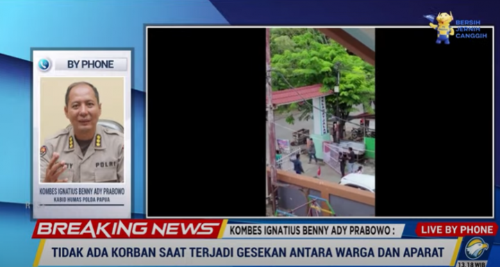 Tidak Ada Korban saat Kericuhan Usai Penangkapan Lukas Enembe