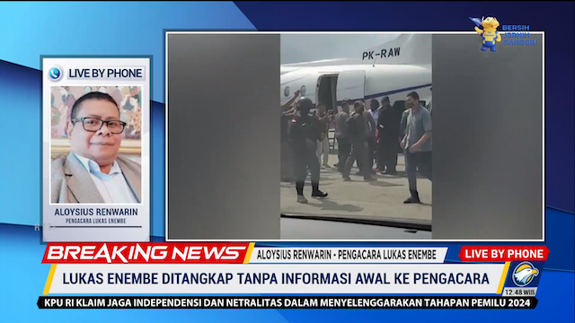 Lukas Enembe Ditangkap KPK, Pengacara: Seperti Diculik
