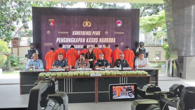 Bareskrim Gagalkan Peredaran 50 Kg Sabu, Dikendalikan dari dalam Lapas