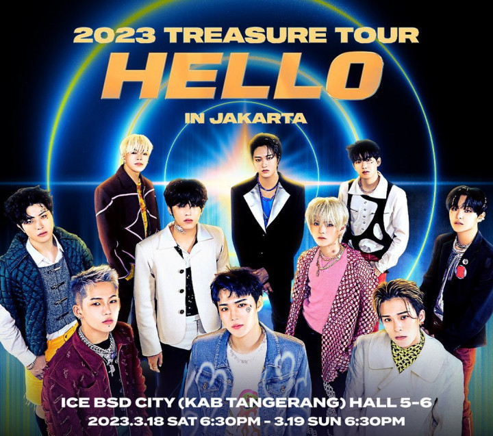 Kembali Datang ke Indonesia, Treasure Gelar Konser Dua Hari