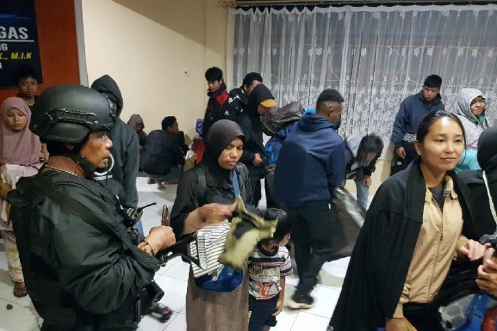 KKB Bakar Kantor Disdukcapil Pegubin di Oksibil Papua