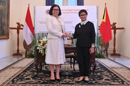 Menlu Retno Bahas Penyelesaian Batas Darat dengan Timor Leste
